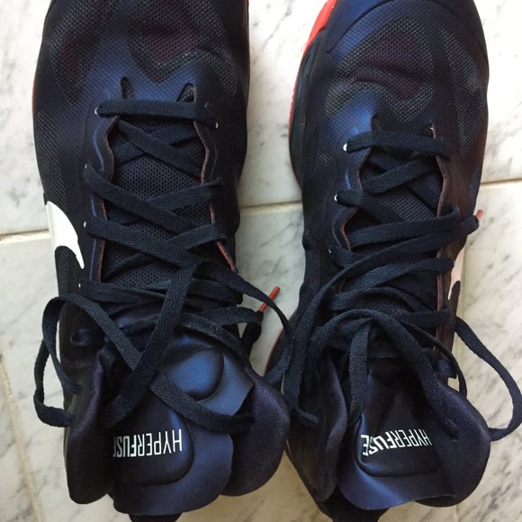 Nike Mens Zoom HYPERFUSE basketball shoes Size 12 EUC - Picture 8 of 10